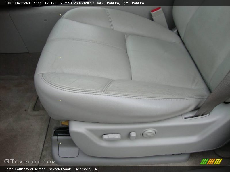 Silver Birch Metallic / Dark Titanium/Light Titanium 2007 Chevrolet Tahoe LTZ 4x4