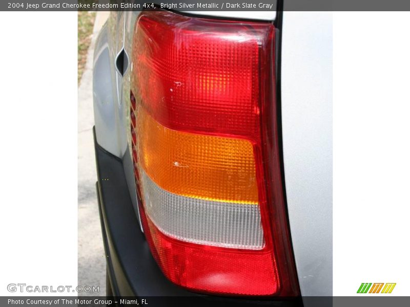 Bright Silver Metallic / Dark Slate Gray 2004 Jeep Grand Cherokee Freedom Edition 4x4