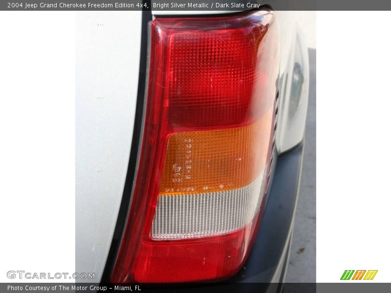Bright Silver Metallic / Dark Slate Gray 2004 Jeep Grand Cherokee Freedom Edition 4x4