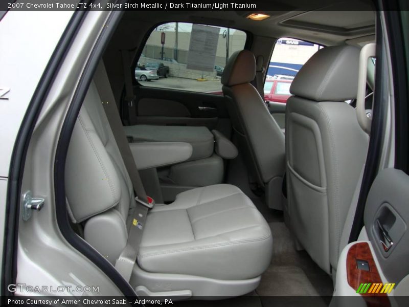 Silver Birch Metallic / Dark Titanium/Light Titanium 2007 Chevrolet Tahoe LTZ 4x4