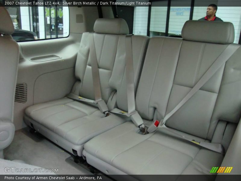 Silver Birch Metallic / Dark Titanium/Light Titanium 2007 Chevrolet Tahoe LTZ 4x4