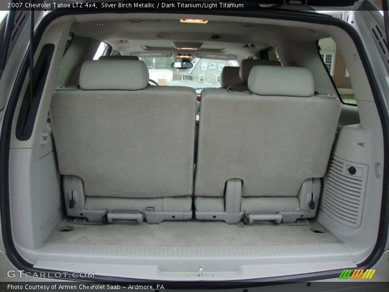 Silver Birch Metallic / Dark Titanium/Light Titanium 2007 Chevrolet Tahoe LTZ 4x4