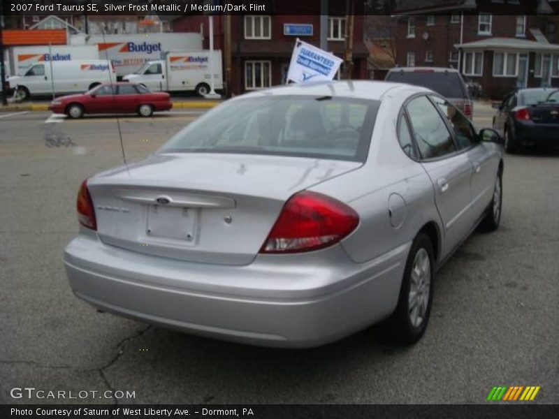 Silver Frost Metallic / Medium/Dark Flint 2007 Ford Taurus SE