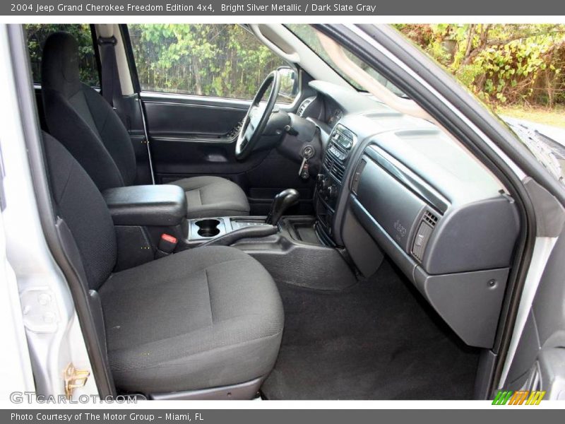 Bright Silver Metallic / Dark Slate Gray 2004 Jeep Grand Cherokee Freedom Edition 4x4