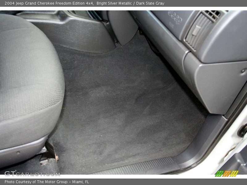 Bright Silver Metallic / Dark Slate Gray 2004 Jeep Grand Cherokee Freedom Edition 4x4