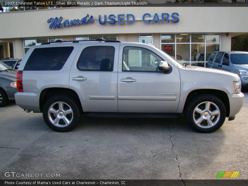 Silver Birch Metallic / Dark Titanium/Light Titanium 2007 Chevrolet Tahoe LTZ