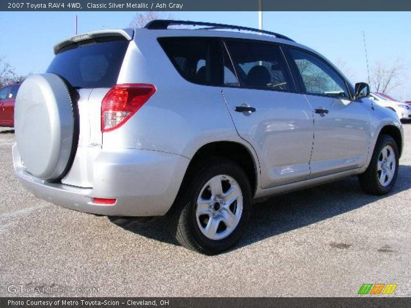 Classic Silver Metallic / Ash Gray 2007 Toyota RAV4 4WD
