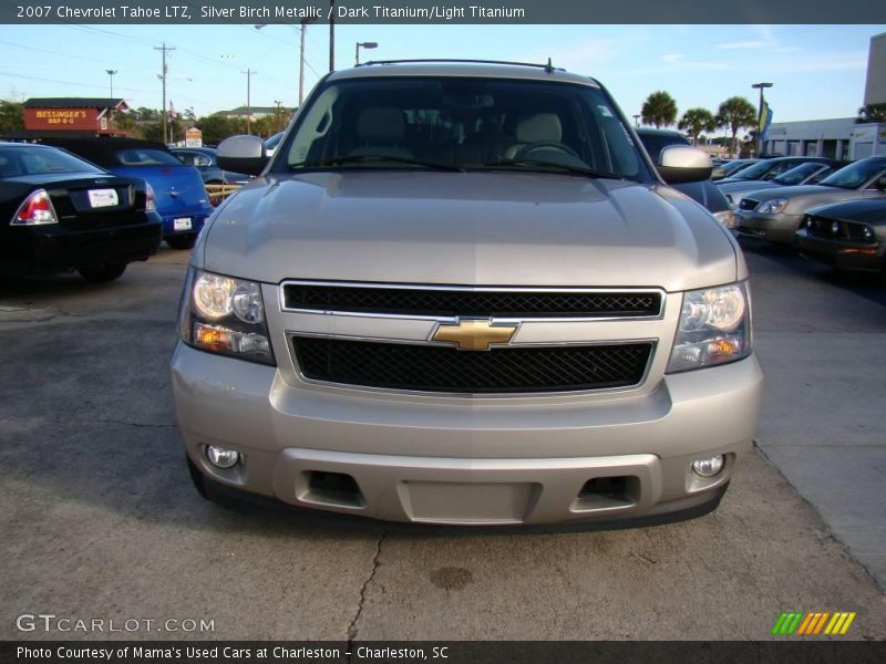 Silver Birch Metallic / Dark Titanium/Light Titanium 2007 Chevrolet Tahoe LTZ