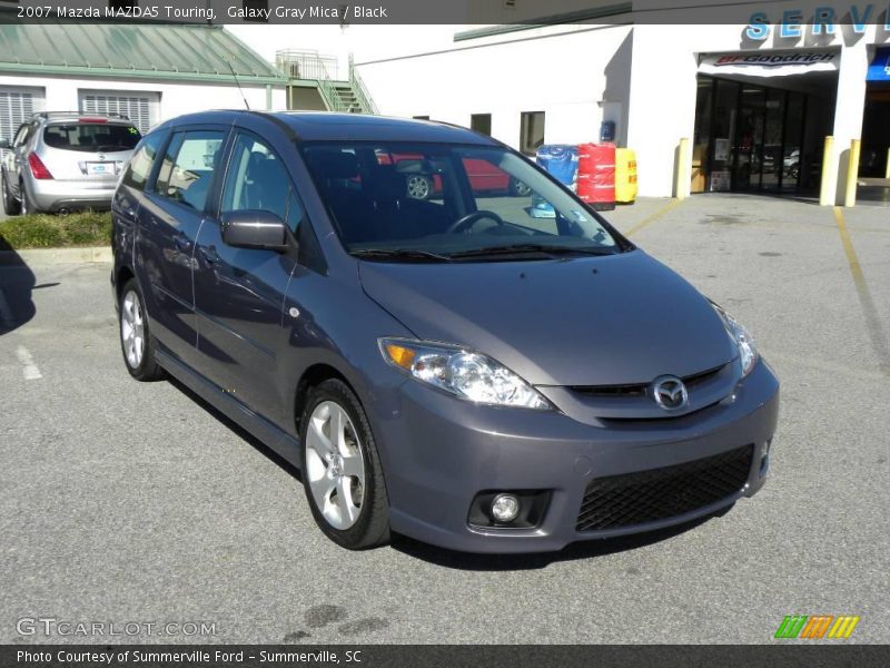Galaxy Gray Mica / Black 2007 Mazda MAZDA5 Touring