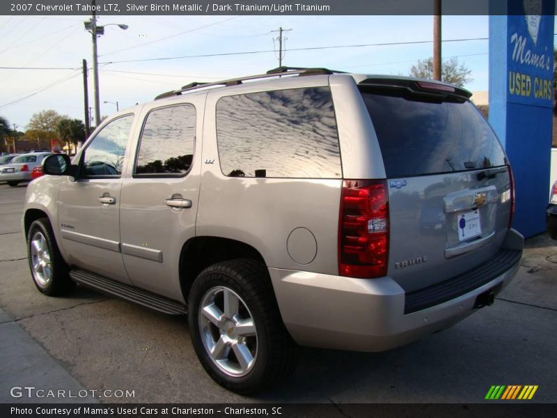 Silver Birch Metallic / Dark Titanium/Light Titanium 2007 Chevrolet Tahoe LTZ