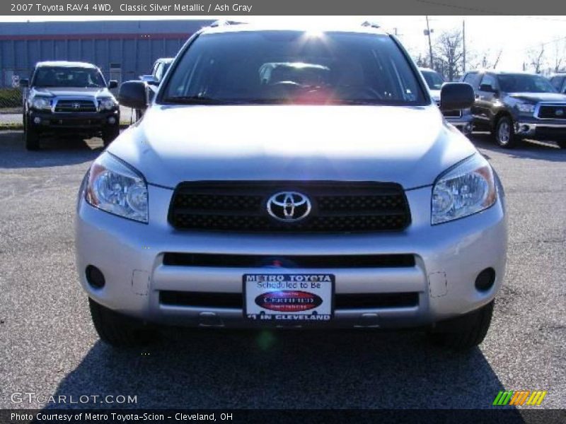 Classic Silver Metallic / Ash Gray 2007 Toyota RAV4 4WD