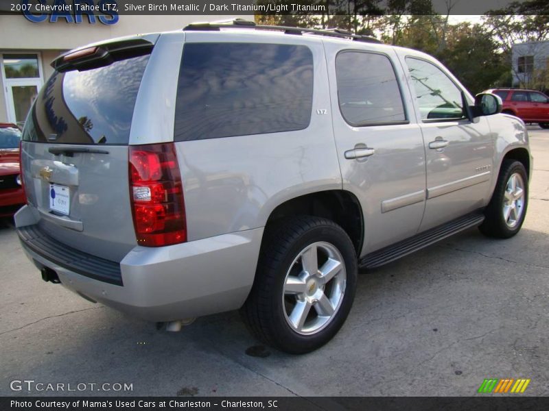 Silver Birch Metallic / Dark Titanium/Light Titanium 2007 Chevrolet Tahoe LTZ