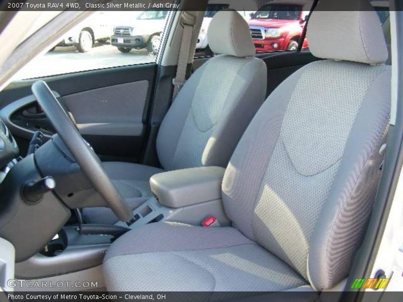 Classic Silver Metallic / Ash Gray 2007 Toyota RAV4 4WD