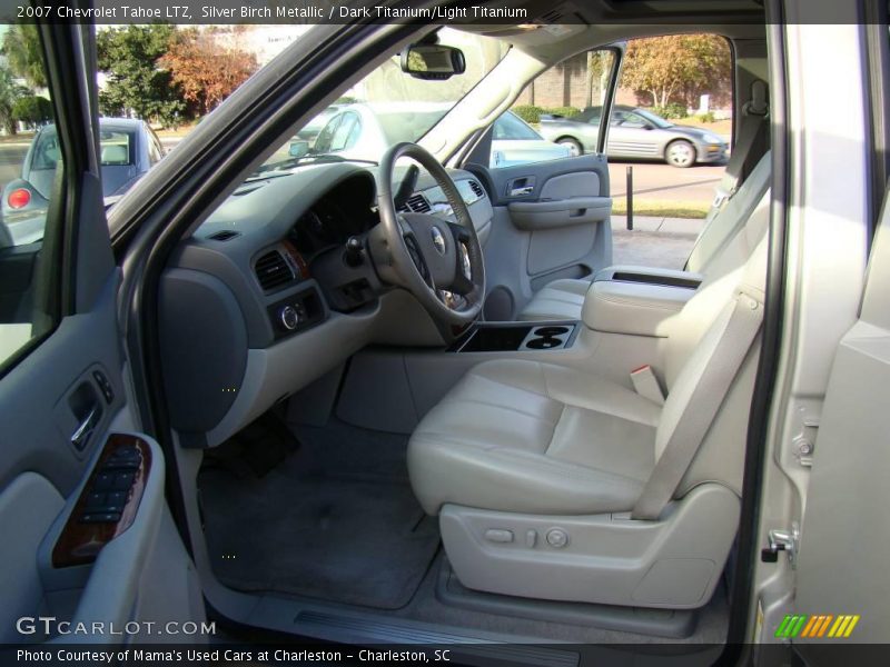 Silver Birch Metallic / Dark Titanium/Light Titanium 2007 Chevrolet Tahoe LTZ