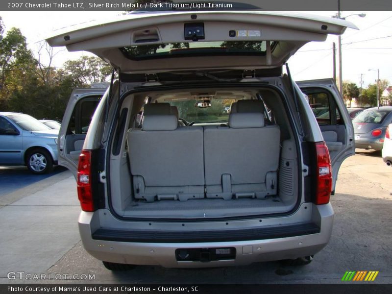 Silver Birch Metallic / Dark Titanium/Light Titanium 2007 Chevrolet Tahoe LTZ