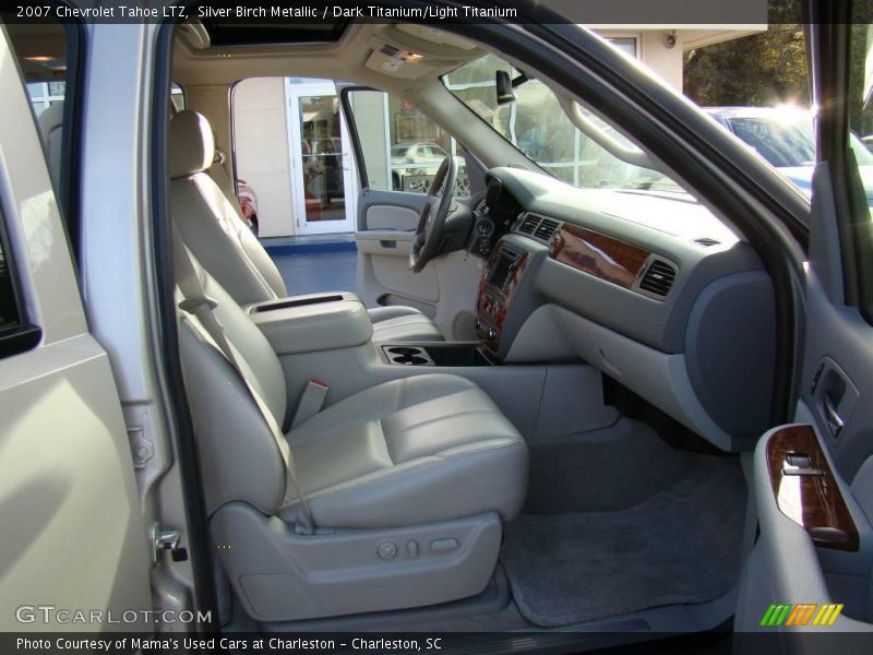 Silver Birch Metallic / Dark Titanium/Light Titanium 2007 Chevrolet Tahoe LTZ