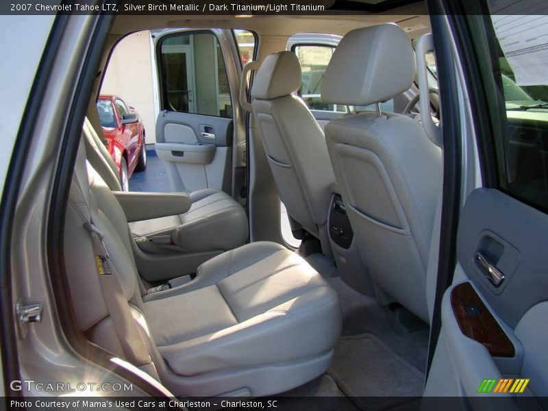 Silver Birch Metallic / Dark Titanium/Light Titanium 2007 Chevrolet Tahoe LTZ
