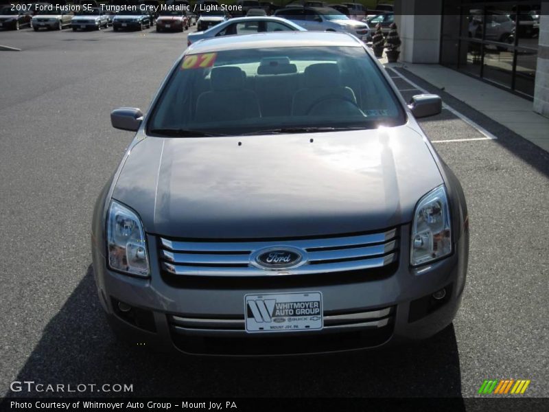 Tungsten Grey Metallic / Light Stone 2007 Ford Fusion SE