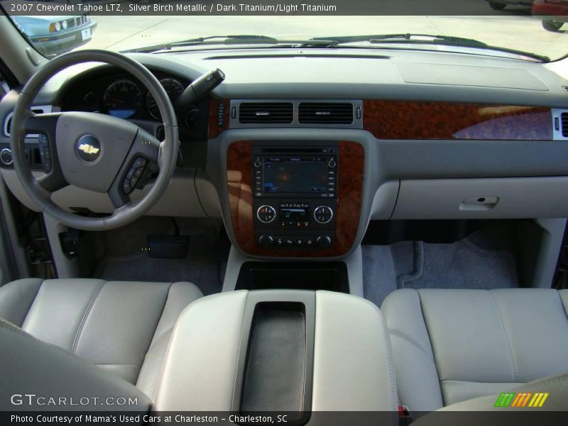 Silver Birch Metallic / Dark Titanium/Light Titanium 2007 Chevrolet Tahoe LTZ
