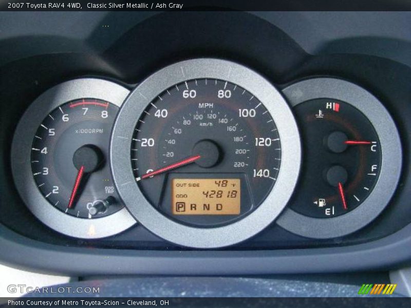 Classic Silver Metallic / Ash Gray 2007 Toyota RAV4 4WD