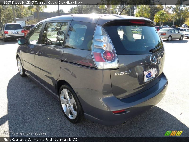 Galaxy Gray Mica / Black 2007 Mazda MAZDA5 Touring
