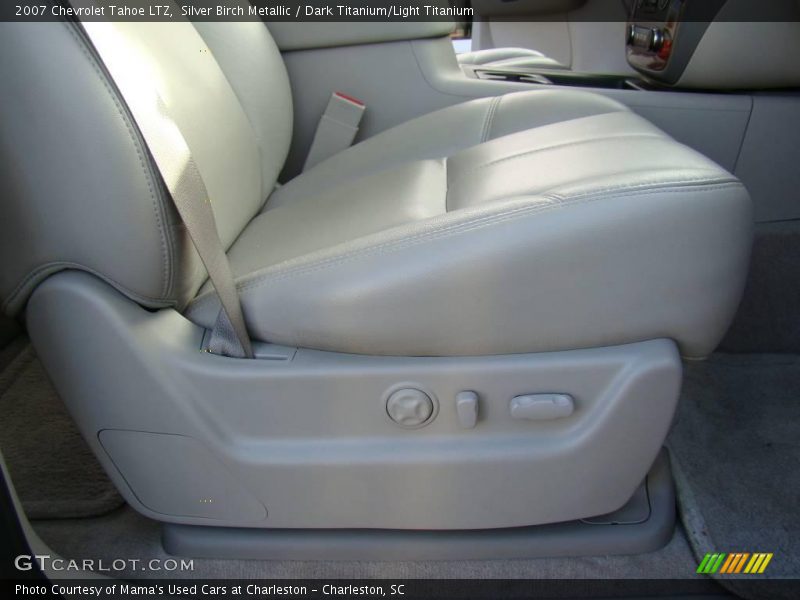 Silver Birch Metallic / Dark Titanium/Light Titanium 2007 Chevrolet Tahoe LTZ