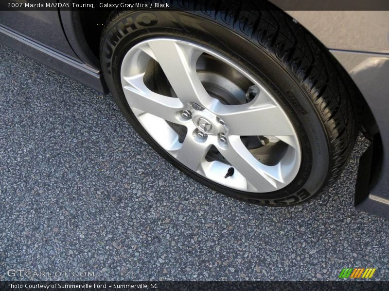 Galaxy Gray Mica / Black 2007 Mazda MAZDA5 Touring