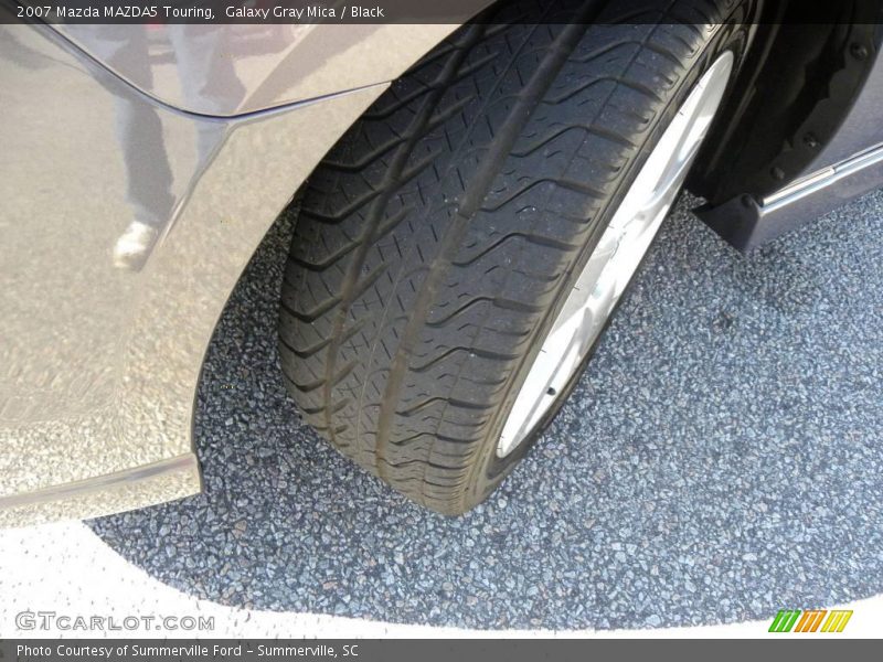 Galaxy Gray Mica / Black 2007 Mazda MAZDA5 Touring