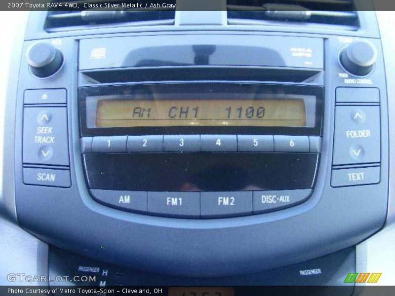 Classic Silver Metallic / Ash Gray 2007 Toyota RAV4 4WD