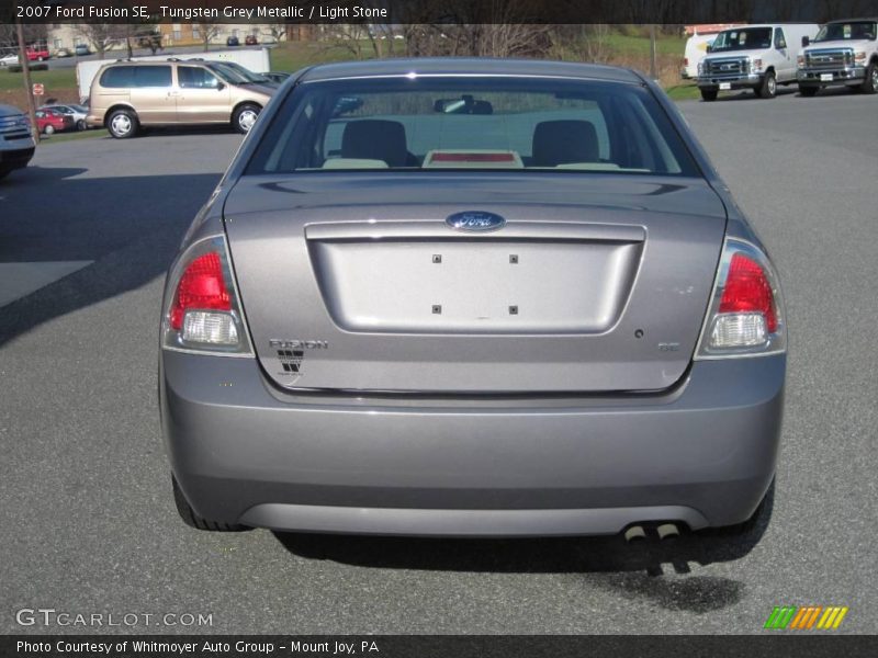 Tungsten Grey Metallic / Light Stone 2007 Ford Fusion SE