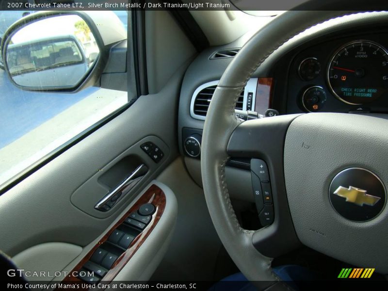 Silver Birch Metallic / Dark Titanium/Light Titanium 2007 Chevrolet Tahoe LTZ