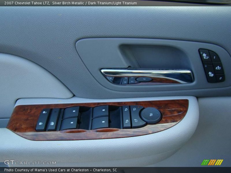 Silver Birch Metallic / Dark Titanium/Light Titanium 2007 Chevrolet Tahoe LTZ