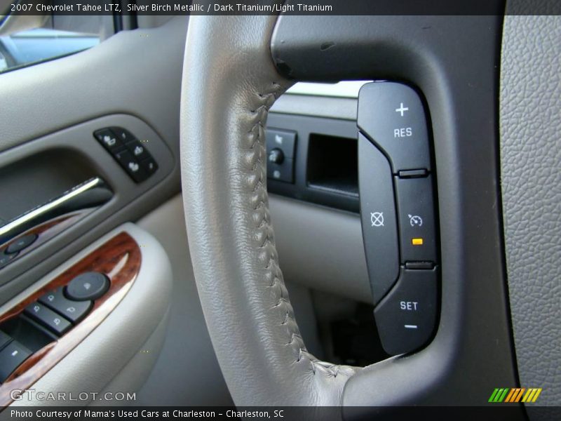 Silver Birch Metallic / Dark Titanium/Light Titanium 2007 Chevrolet Tahoe LTZ