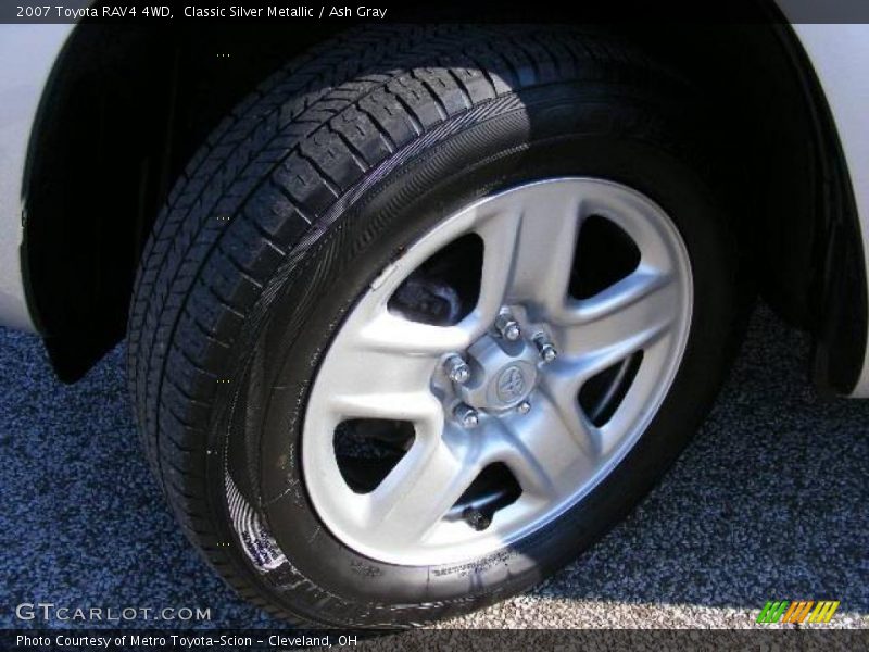 Classic Silver Metallic / Ash Gray 2007 Toyota RAV4 4WD