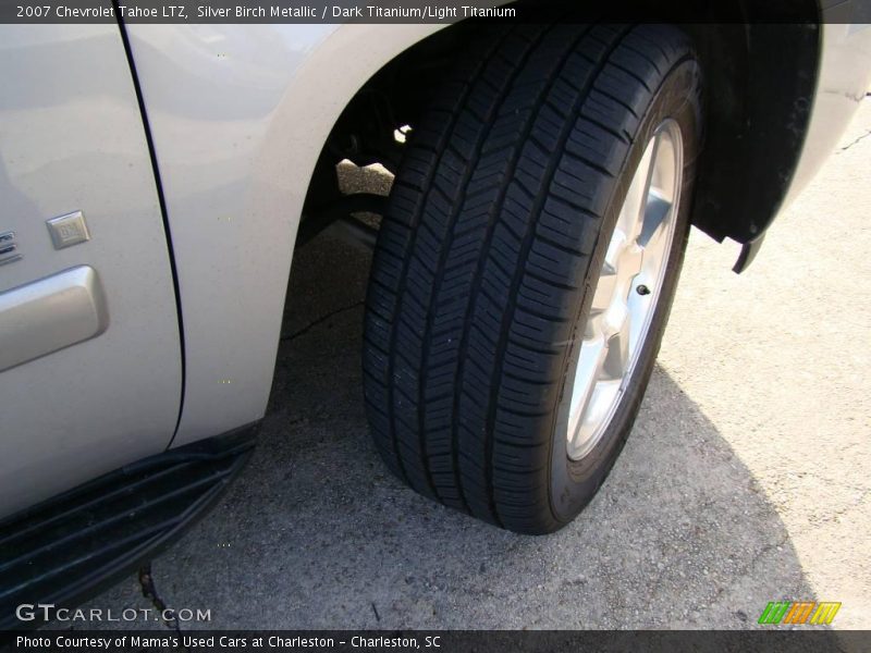 Silver Birch Metallic / Dark Titanium/Light Titanium 2007 Chevrolet Tahoe LTZ