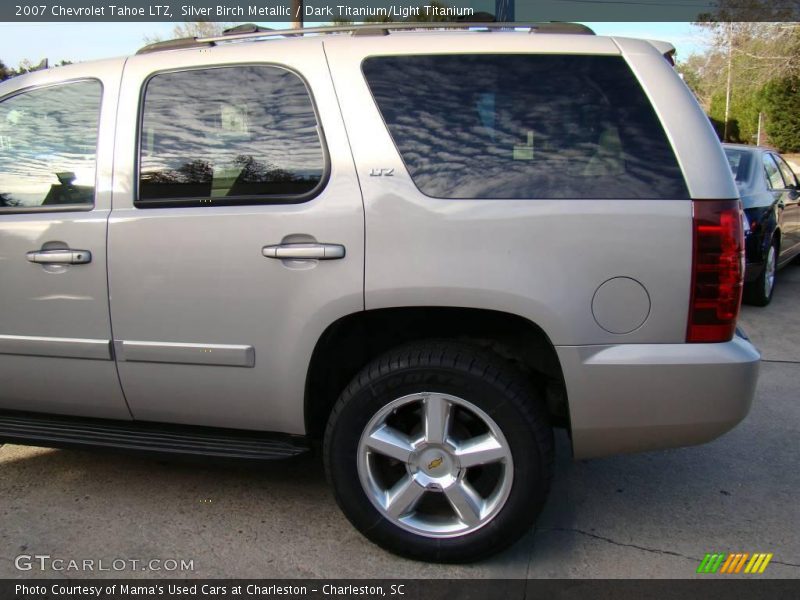 Silver Birch Metallic / Dark Titanium/Light Titanium 2007 Chevrolet Tahoe LTZ