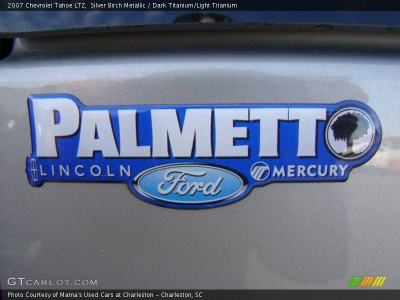 Silver Birch Metallic / Dark Titanium/Light Titanium 2007 Chevrolet Tahoe LTZ