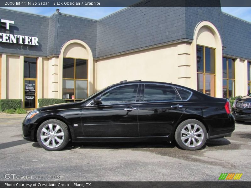 Black Obsidian / Graphite 2006 Infiniti M 35 Sedan