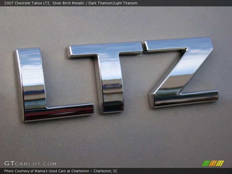 Silver Birch Metallic / Dark Titanium/Light Titanium 2007 Chevrolet Tahoe LTZ