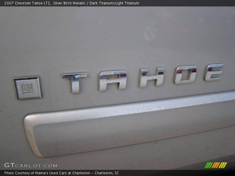 Silver Birch Metallic / Dark Titanium/Light Titanium 2007 Chevrolet Tahoe LTZ