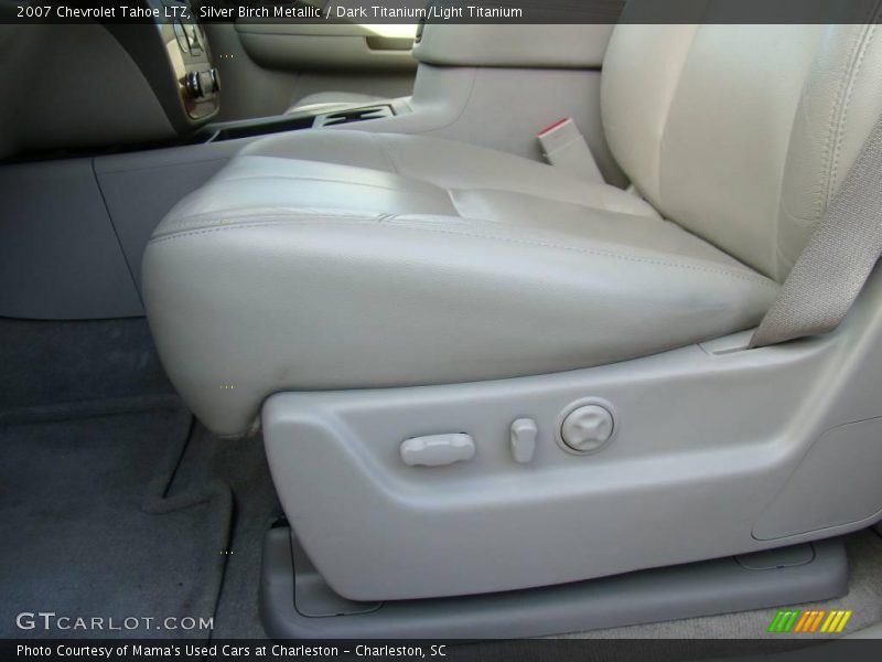 Silver Birch Metallic / Dark Titanium/Light Titanium 2007 Chevrolet Tahoe LTZ