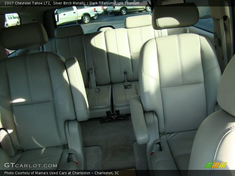 Silver Birch Metallic / Dark Titanium/Light Titanium 2007 Chevrolet Tahoe LTZ