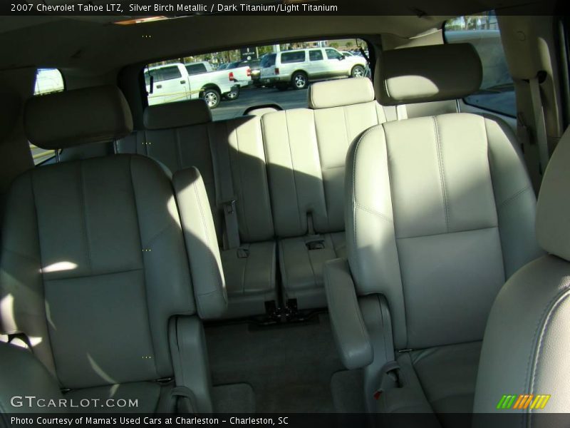 Silver Birch Metallic / Dark Titanium/Light Titanium 2007 Chevrolet Tahoe LTZ