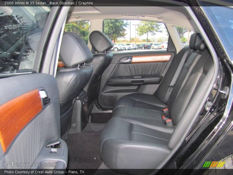 Black Obsidian / Graphite 2006 Infiniti M 35 Sedan