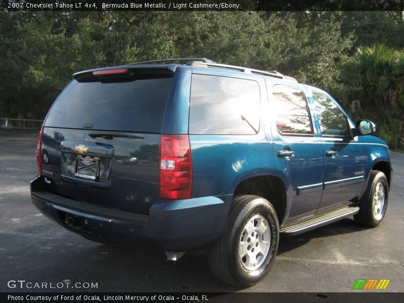 Bermuda Blue Metallic / Light Cashmere/Ebony 2007 Chevrolet Tahoe LT 4x4