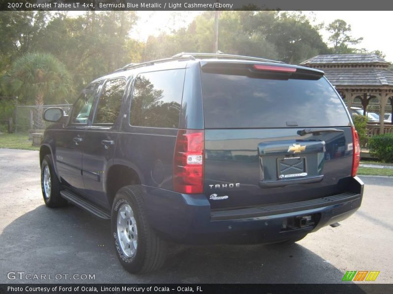 Bermuda Blue Metallic / Light Cashmere/Ebony 2007 Chevrolet Tahoe LT 4x4