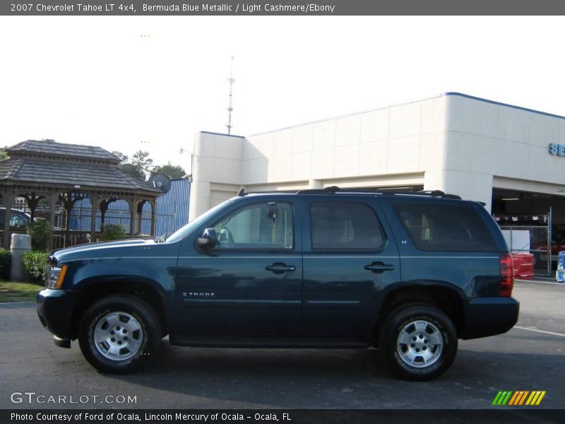 Bermuda Blue Metallic / Light Cashmere/Ebony 2007 Chevrolet Tahoe LT 4x4