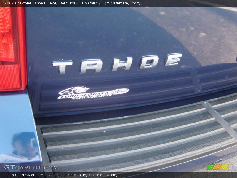 Bermuda Blue Metallic / Light Cashmere/Ebony 2007 Chevrolet Tahoe LT 4x4