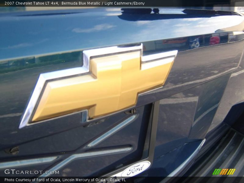 Bermuda Blue Metallic / Light Cashmere/Ebony 2007 Chevrolet Tahoe LT 4x4