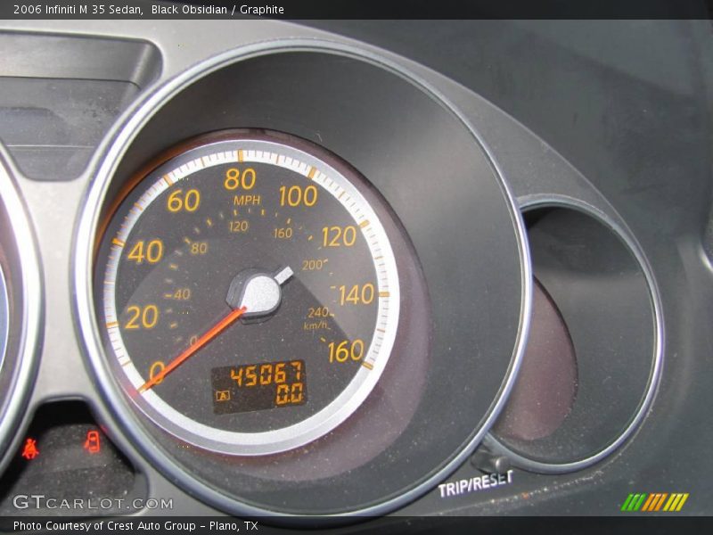 Black Obsidian / Graphite 2006 Infiniti M 35 Sedan